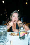 04-25-02 015_12a Darlena eating La Palapa dinner.jpg (21652 bytes)